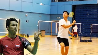 How to Play Backhands like Taufik Hidayat [upl. by Adnek101]