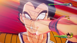 Dragon Ball Z Kakarot  Goku Vs Nappa amp Vegeta Boss Fight [upl. by Auric141]