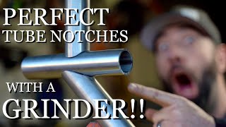 How to Notch Tube with Cheap Tools [upl. by Brade]