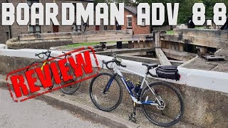 Boardman 88 ADV Bike honest review and short ride in the rain [upl. by Reuben]