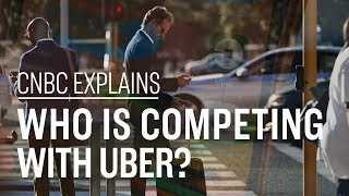 Who is competing with Uber  CNBC Explains [upl. by Ysdnyl]