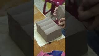 Preparing nerikomi clay [upl. by Ranger]