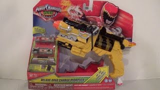 Deluxe Dino Charge Morpher Review Power Rangers Dino Charge [upl. by Amitie]