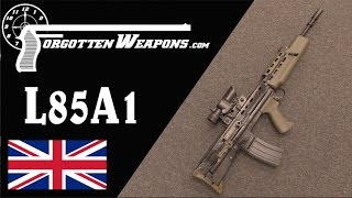 Enfield L85A1 Perhaps the Worst Modern Military Rifle [upl. by Bissell]