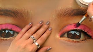 ASMR Makeup on Peoples Faces touching tapping makeup sounds to help you relax [upl. by Sedruol756]