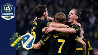 AIK  Halmstads BK 51  Höjdpunkter [upl. by Stafani]