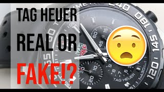 Tag Heuer Real VS Fake [upl. by Gayn]