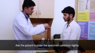 Healthcare Stool Collection Procedure [upl. by Tay]