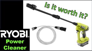 Ryobi Power Cleaner review and test [upl. by Aerdnuahs286]