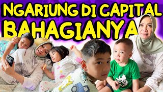 BAHAGIANYA MAMA RIETA SEMUA CUCU NGINEP DI CAPITAL  ALHAMDULILLAH RansEntertainment [upl. by Elman]