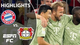 Bayern Munich vs Bayer Leverkusen  Bundesliga Highlights  ESPN FC [upl. by Orfield988]