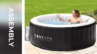 Cosy Spa  How to set up Internal Pump inflatable hot tub 2020 model [upl. by Filia239]