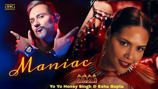 MANIAC  Bonus Track  fromquot Glory  I AM A MANIAC  HONEY SINGH NEW SONG​ esha HydraMusicSong [upl. by Edveh30]