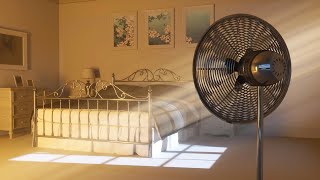 I fell asleep recording this fan noise 😴 Sleep Sounds 10 Hours [upl. by Olnek]