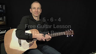 1 5 6 4  The MOST Common Chord Progression Lesson [upl. by Zilada969]