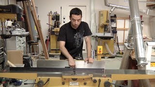 How to Setup and Calibrate a Jointer [upl. by Yraeg530]