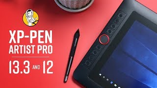 XPPen Artist 133 Pro and 12 Pro Review [upl. by Olav184]