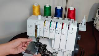 bernette Funlock b48 4Thread Overlock Tutorial [upl. by Osrick554]