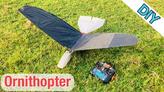 How To Make Big RC Ornithopter Bird  DIY [upl. by Barnett]