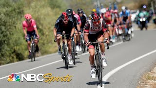 Vuelta a España 2021 Stage 7 extended highlights  Cycling on NBC Sports [upl. by Shane]