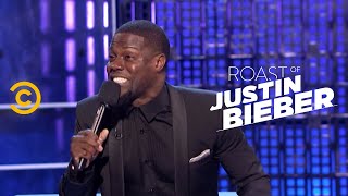 Roast of Justin Bieber  Kevin Hart  Shirts Off  Uncensored [upl. by Nanji]