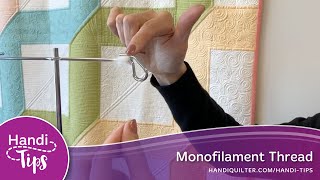 Monofilament Thread  Handi Tip [upl. by Aelahs]