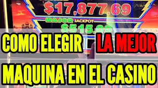 TOP CONSEJOS PARA COMO ELEGIR LA MEJOR MAQUINA EN EL CASINO 🎰 BEST SLOT MACHINES IN ANY CASINO EP4 [upl. by Calvo702]