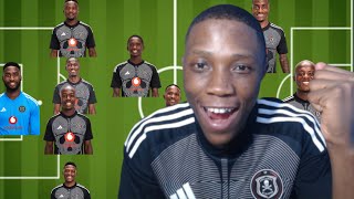 ORLANDO PIRATES VS MAMELODI SUNDOWNS LINE UP [upl. by Aisek363]