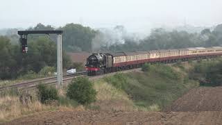 46100 Royal Scot at Culham 4921 [upl. by Llednov614]