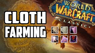 Cloth Farming in Classic WoW [upl. by Adoc]