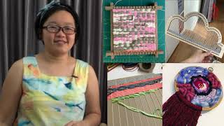 Introduction to Weaving  Types of Weaving Looms [upl. by Lucania]