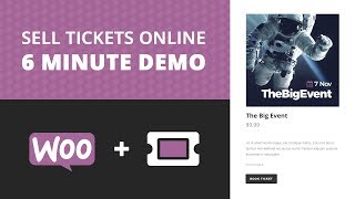 Setup an event website and start selling tickets in only 6 minutes [upl. by Christoph624]