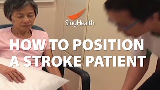 How To Position A Stroke Patient [upl. by Selin]