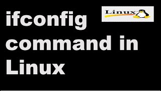 ifconfig command in Linux Linux Tutorial  Linux Interview Question [upl. by Ziana870]