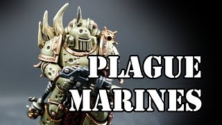 How to paint Death Guard Plague marines [upl. by Aminta]