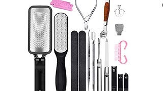 Professional PedicureManicure Tools Set [upl. by Pangaro]