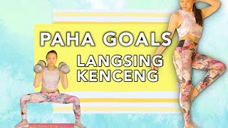 OLAHRAGA BENTUK BODY GOALS  PAHA B0K0N9 BETIS  DUMBELL LOWER BODY WORKOUT [upl. by Pricilla]