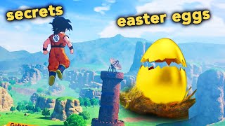 Dragon Ball Z Kakarot  Top 10 Secrets Easter Eggs amp References [upl. by Nerin168]