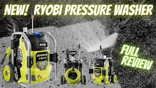 REVIEW New 2000psi RYOBI Electric Pressure Washer  Power Washer  Car Detailing [upl. by Ro180]