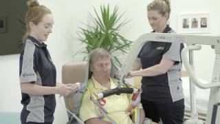 Aidacare Training Video  Manual Handling  Sit To Sit [upl. by Eustazio]