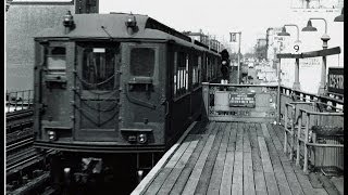 OLD IRT LINES MOVIE FOOTAGE 1940S70S NYC [upl. by Voletta]