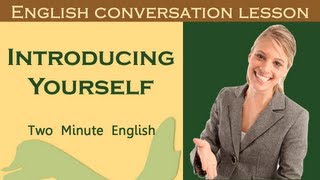 Introducing Yourself  How to Introduce Yourself In English [upl. by Enived]