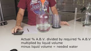 How to Dilute Your Alcohol [upl. by Huber]