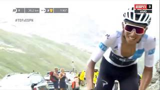 Egan Bernal ataca lanza ataque demoledor tour de francia Egan Bernal attack Tour de France 2019 [upl. by Ardnu903]