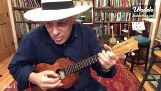 How to Play Blues on Ukulele with Fred Sokolow [upl. by Linc]