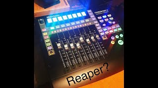 Spieglass  Faderport 8 Functionality With Reaper [upl. by Anailuy320]