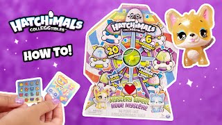 Hatchimals MYSTERY WHEEL Unboxing  HATCH IT ON [upl. by Janelle977]