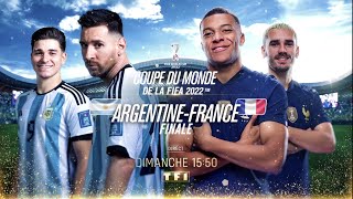 Bandeannonce Finale Coupe du Monde 2022 TF1 [upl. by Atnohs]