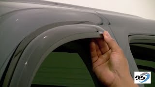 How To Stick On Wind Deflectors  Fitting amp Installation Guide [upl. by Okihcas]