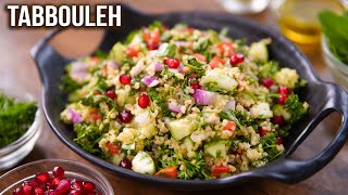 Tabbouleh Salad  How To Make Tabbouleh  Easy Salad Recipe  Herb Salad  Ruchi [upl. by Leahcimdivad]